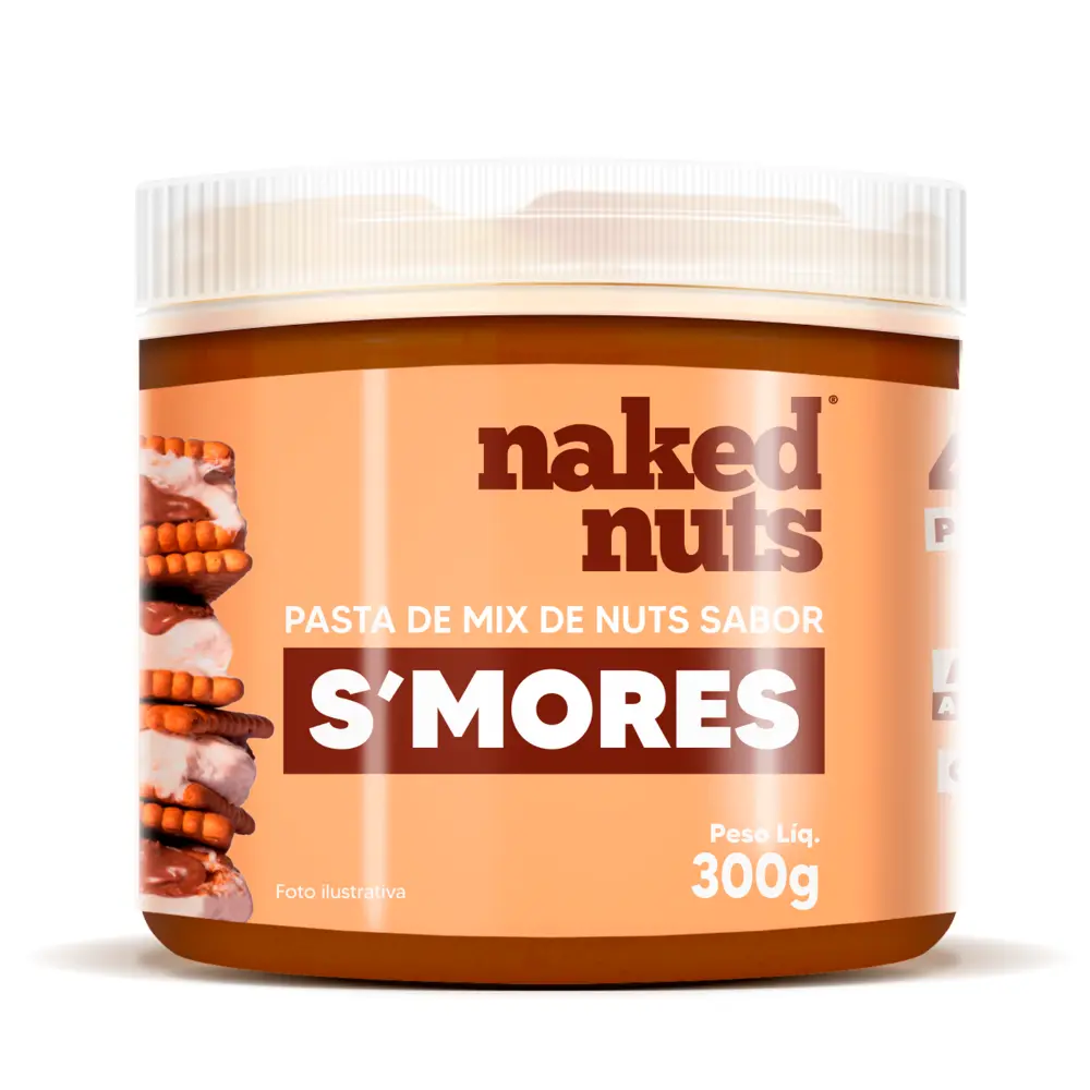 Pasta de Mix de Nuts Sabor Smores - Naked Nuts