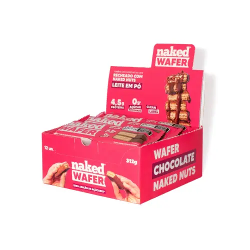 Naked Wafer - Chocolate ao Leite com Nake...