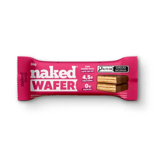 Naked Wafer - Chocolate ao Leite com Nake...